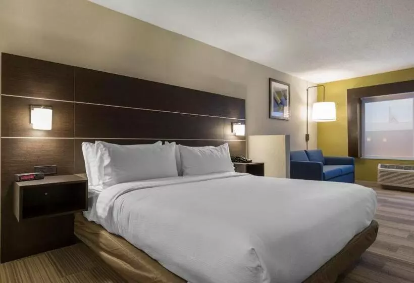 Sviitti Liikuntarajoitteisille, Holiday Inn Express And Suites Chicago West St Charles, An Ihg