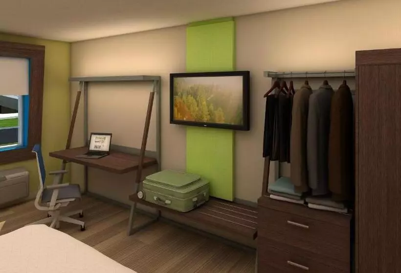 Sviitti Liikuntarajoitteisille, Holiday Inn Express And Suites Chicago West St Charles, An Ihg
