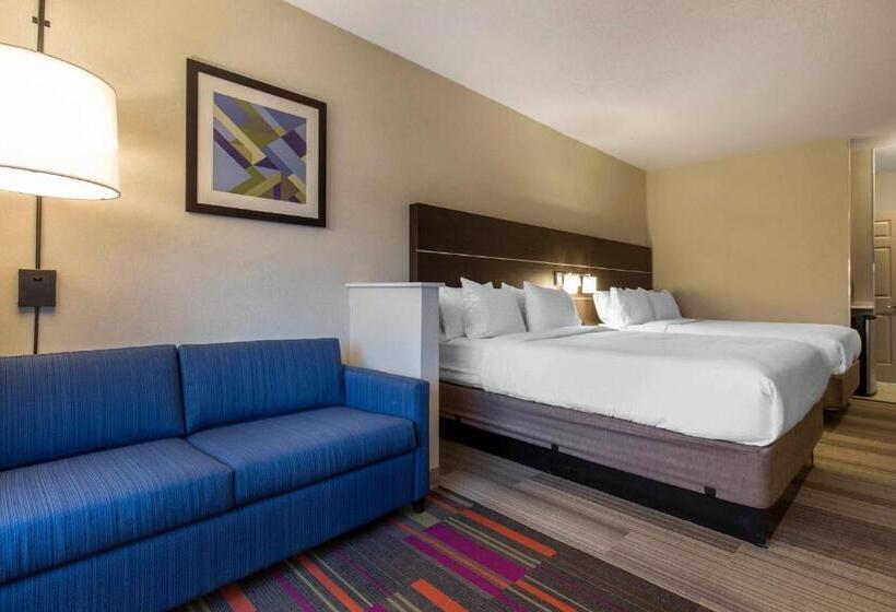 장애인을 위한 스위트, Holiday Inn Express And Suites Chicago West   St Charles, An Ihg