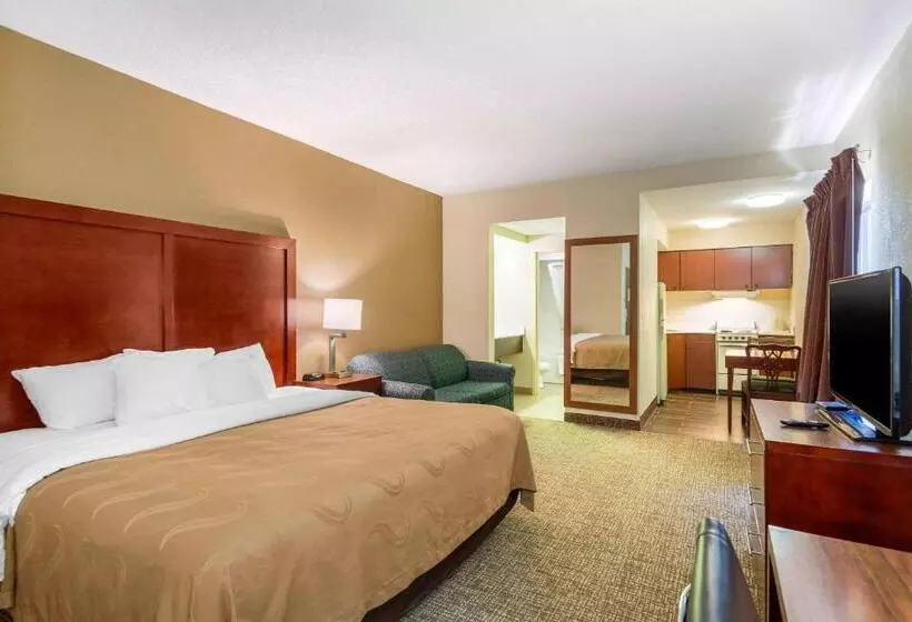 キングサイズベッドのスタンダードルーム, Quality Inn & Suites Olde Town