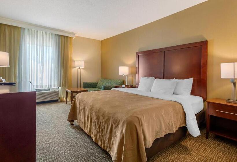 장애인을 위한 킹사이즈 침대 스탠다드 룸, Quality Inn & Suites Olde Town