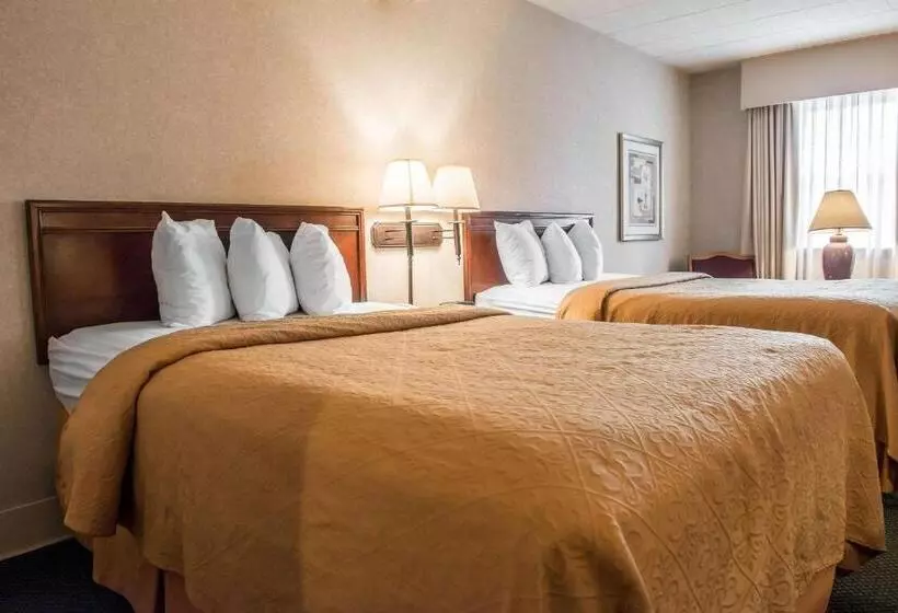２ダブルベッドのスタンダードルーム, Quality Inn Pittsburgh Airport