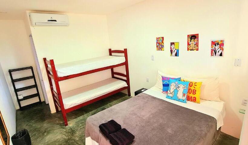 غرفة قياسية رباعية مزودة بشُرفة, Di Pipa Rooms Hidromassagem Externa