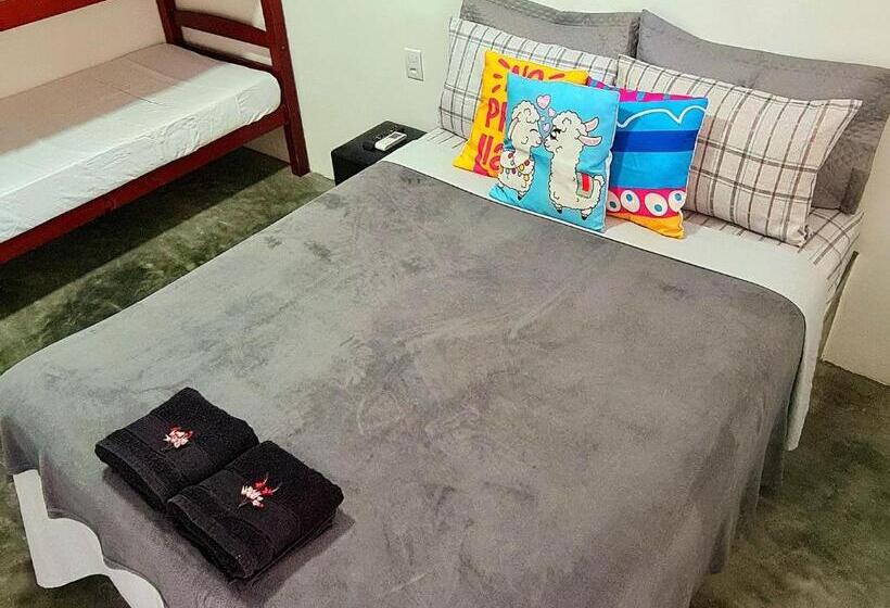 غرفة قياسية رباعية مزودة بشُرفة, Di Pipa Rooms Hidromassagem Externa