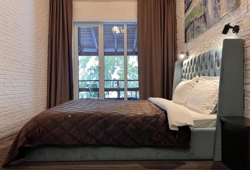 اتاق استاندارد با تخت بزرگ, парк готель щастя