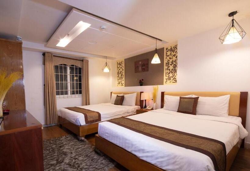 اتاق اجرایی سه نفره, Vilion Boutique Hotel Ben Thanh