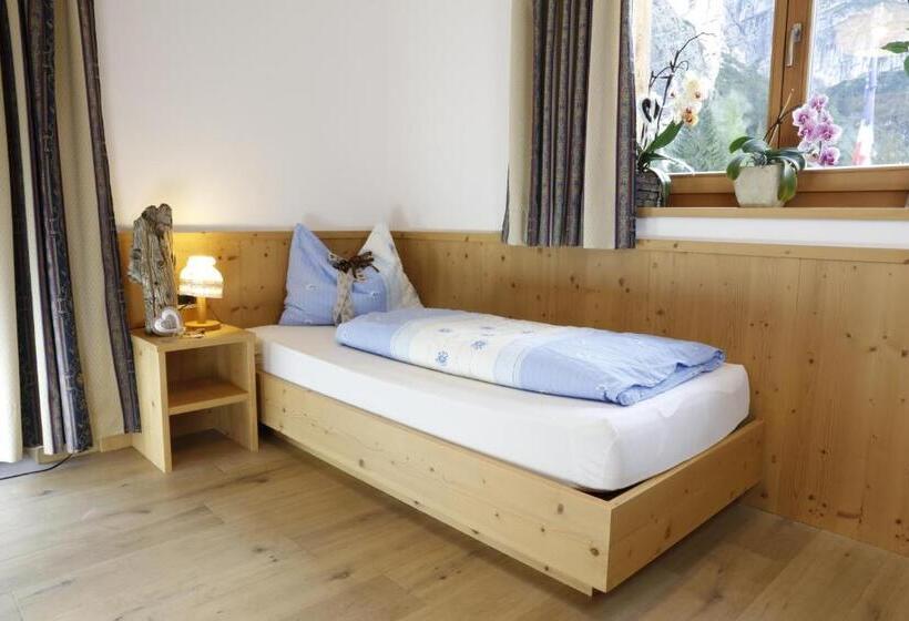 Habitació Estàndard Individual amb Balcó, Pederü