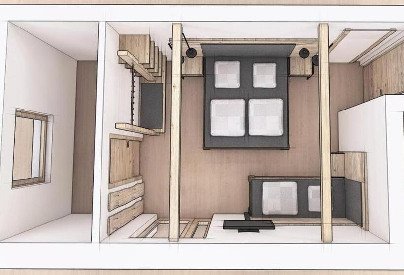 Трехместный Номер Стандарт с Балконом, Apartments Riega