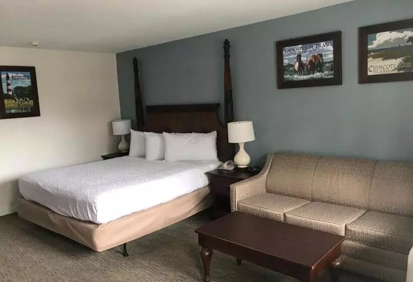 キングサイズベッドのデラックスルーム, Chincoteague Inn