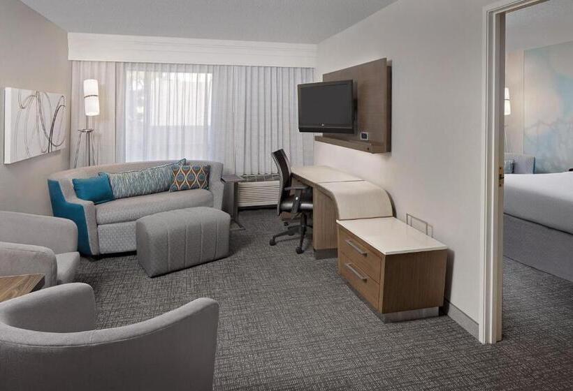 سوئیت با تخت بزرگ, Courtyard Houston Westchase