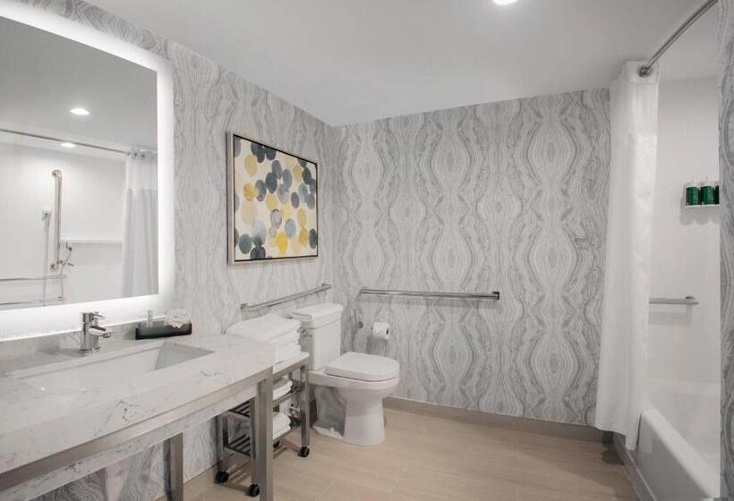 חדר סטנדרט עם מיטת קינג, Courtyard By Marriott Miami Aventura Mall