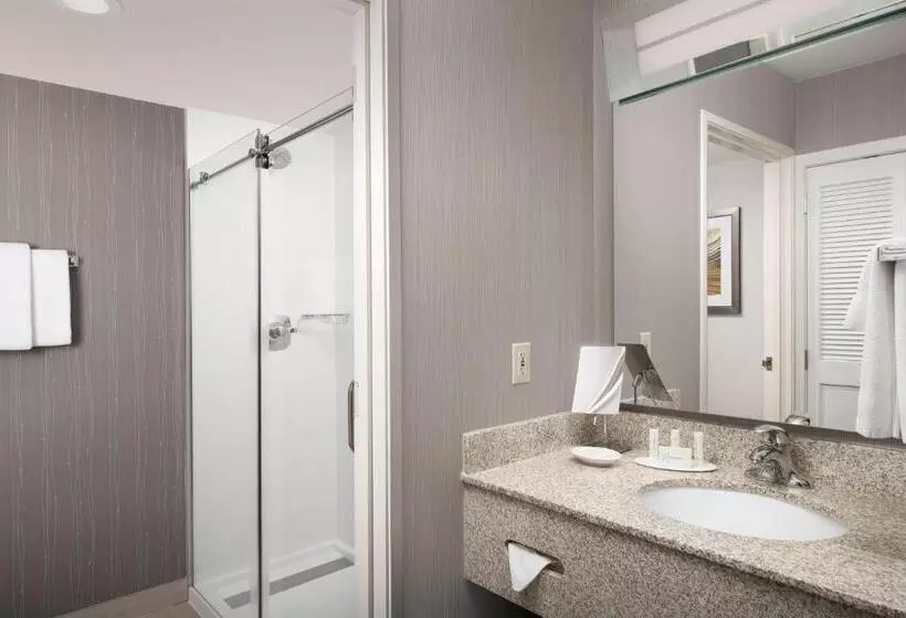 キングサイズベッドのスタンダードルーム, Courtyard By Marriott Portland Hillsboro