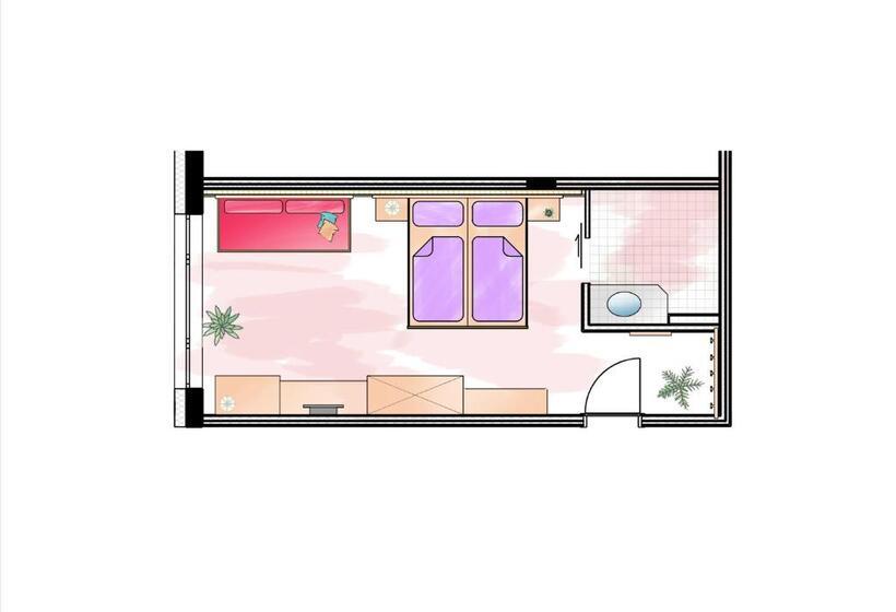 חדר סטנדרט לשלושה, Alpenrose Aktiv & Sport