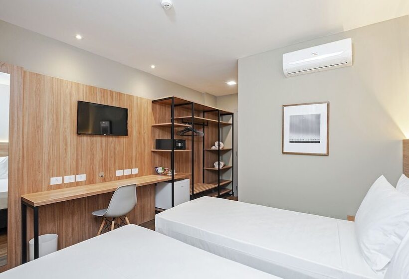 디럭스 룸, Slaviero Curitiba Aeroporto