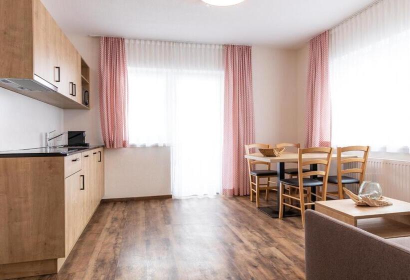 Апартаменты 1 Спальня с Балконом, Pitztal Living