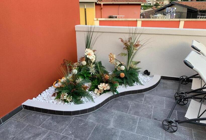 テラス付きスタンダードルーム, Alla Porta Di Sotto B&b