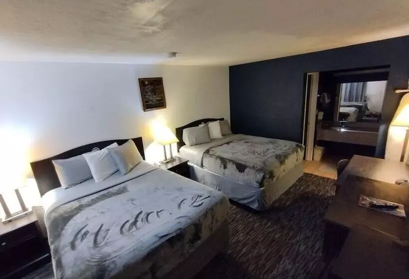 ２ダブルベッドのスタンダードルーム, Executive Inn Stillwater