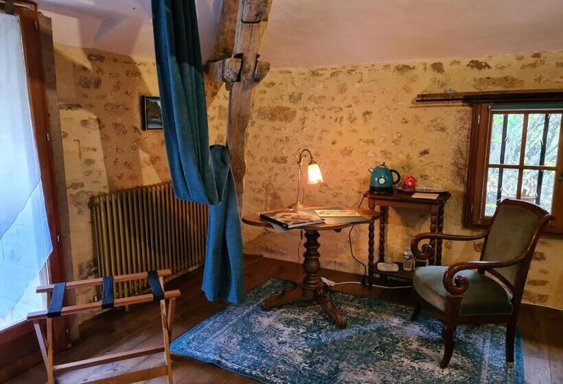 חדר סטנדרט עם טרסה, Ferme De Tayac   Charme Avec Pool