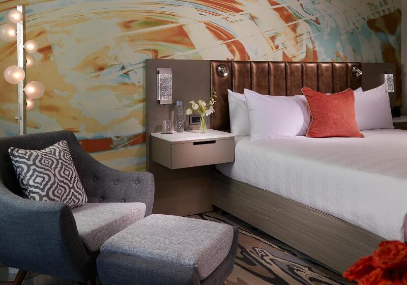 غرفة قياسية سرير كينج, Hard Rock Hotel Daytona Beach