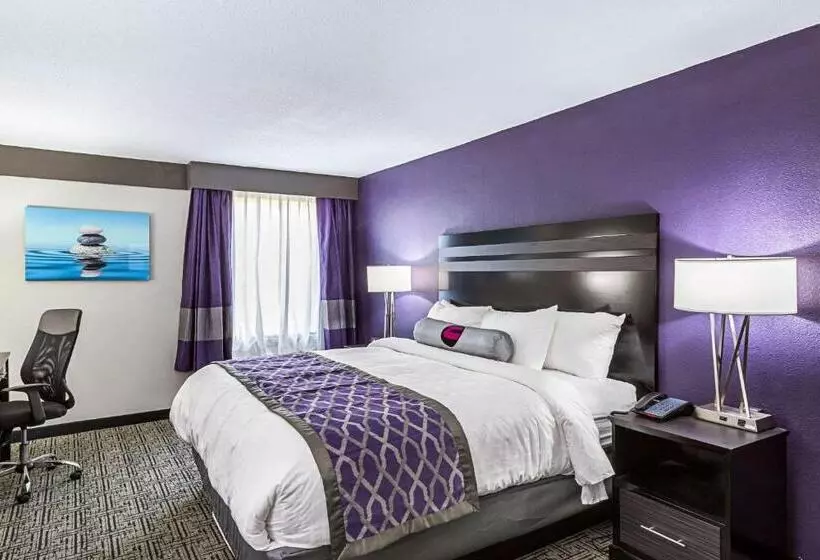 キングサイズベッドのスタンダードルーム, Clarion Inn & Suites Near Downtown