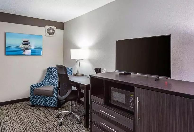 キングサイズベッドのスイートルーム, Clarion Inn & Suites Near Downtown
