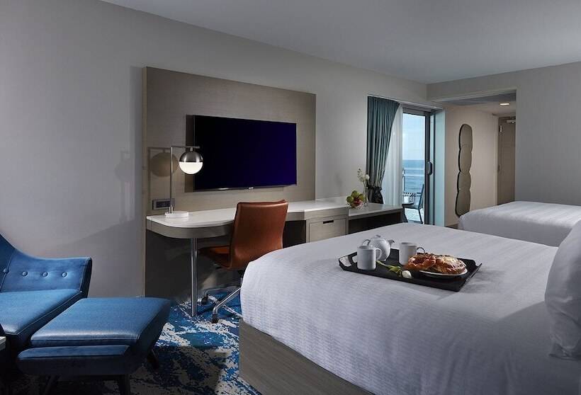 غرفه قياسيه سريرين مزدوجين, Hard Rock Hotel Daytona Beach