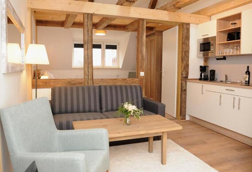 침실 1개 디럭스 아파트, Aparthotel An Sankt Marien