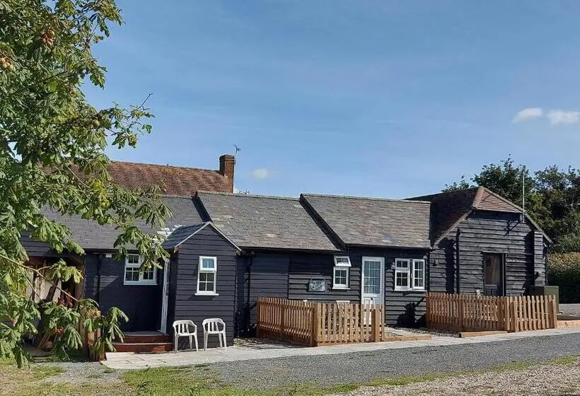 テラス付きスタンダードワンルーム, Great Sampford B&b Sorrells Farm