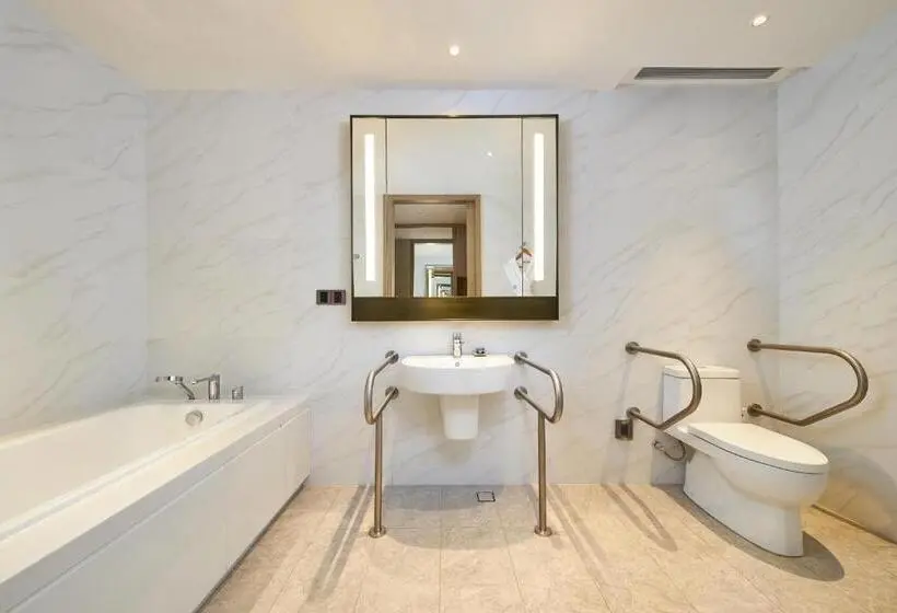 キングサイズベッドのデラックスルーム, Four Points By Sheraton Jiaxing