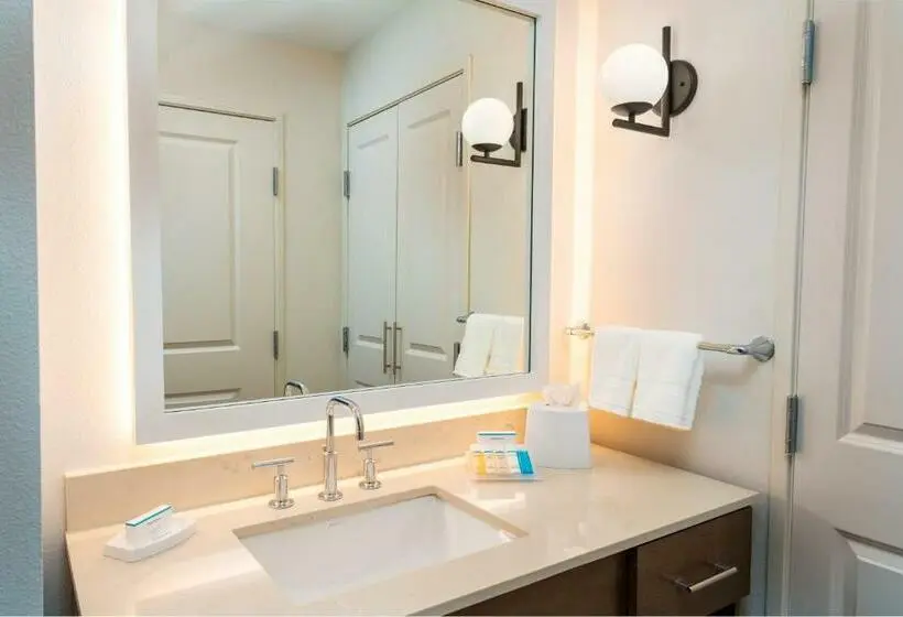 キングサイズベッドのスイートルーム, Homewood Suites By Hilton Rancho Cordova Sacramento