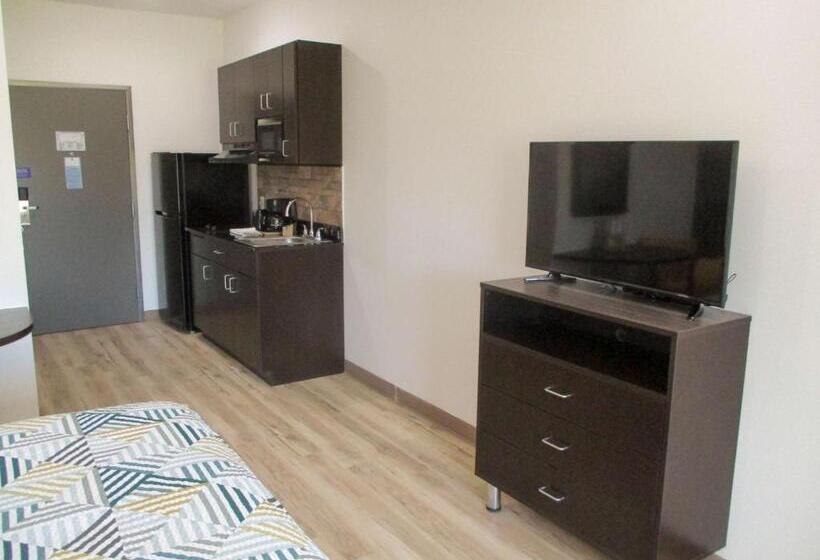 غرفة قياسية سرير كينج لذوى الإحتياجات الخاصة, Studio 6port Allen, La  Baton Rouge I10