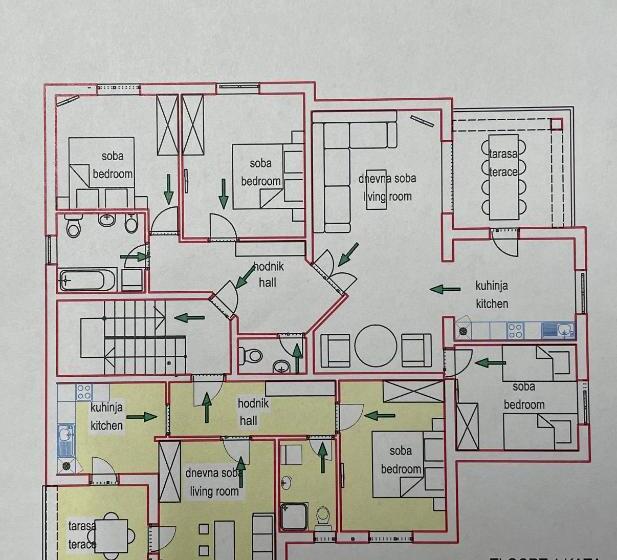 דירה בת חדר שינה 1 עם מרפסת, Bb Ld