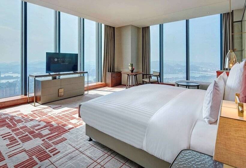 غرفة ديلوكس مطلة على المدينة, Pullman Huizhou Kaisa