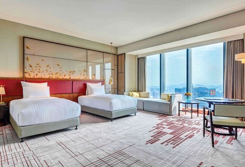غرفة ديلوكس مطلة على المدينة, Pullman Huizhou Kaisa