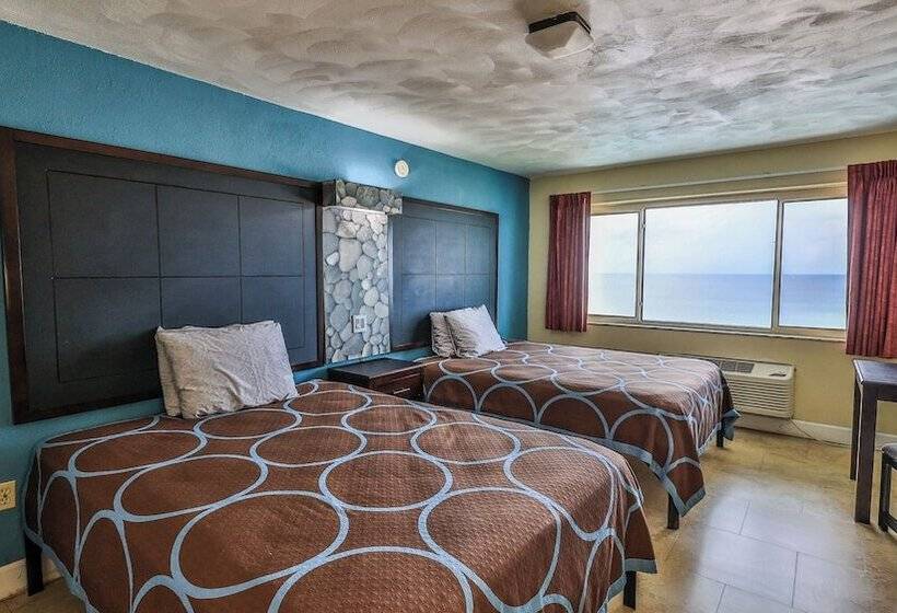 غرفه قياسيه سريرين مزدوجين, Driftwood Beach Motel