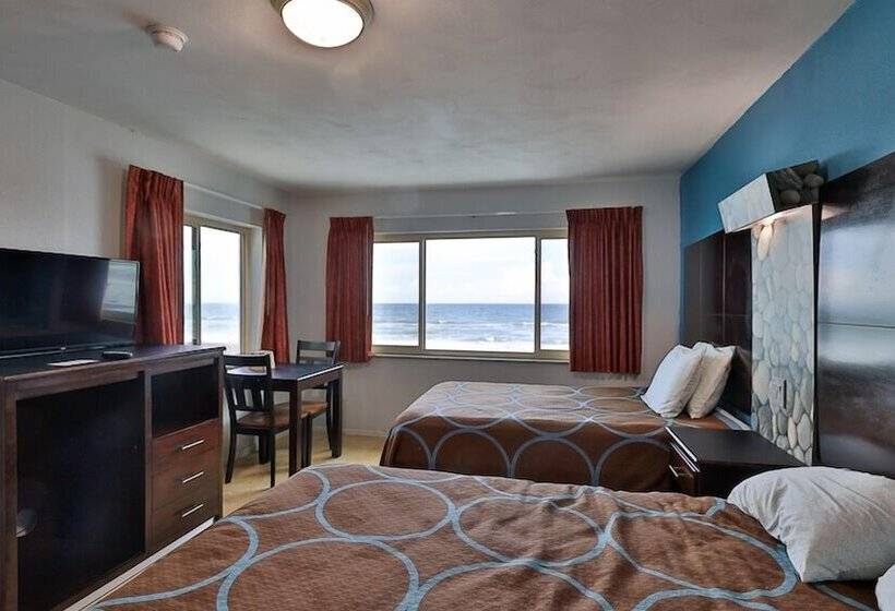 غرفه قياسيه سريرين مزدوجين, Driftwood Beach Motel