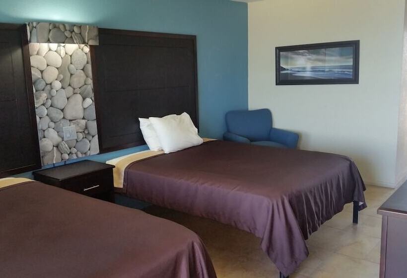 غرفه قياسيه سريرين مزدوجين, Driftwood Beach Motel