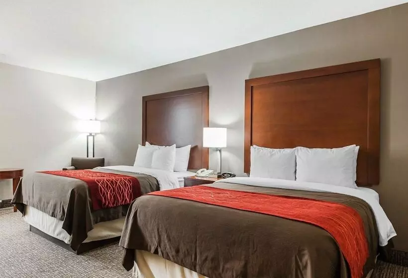 ２ダブルベッドのスタンダードルーム, Comfort Inn Denver East