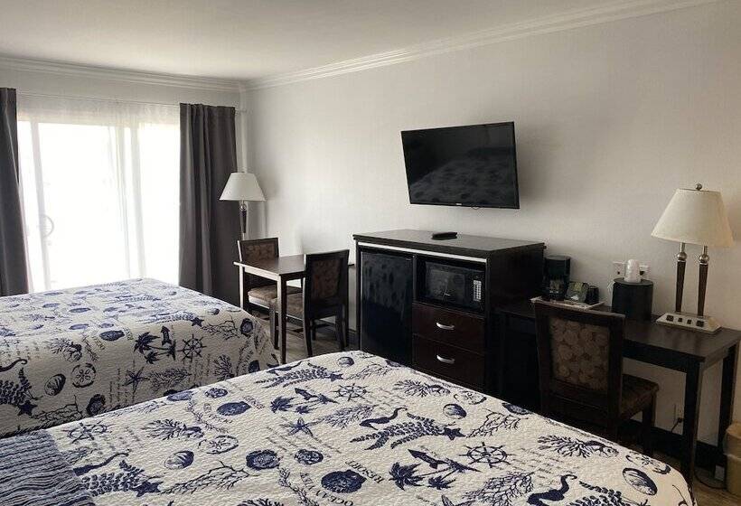 اتاق استاندارد با 2 تخت دوبل, Ocean Surf Inn & Suites