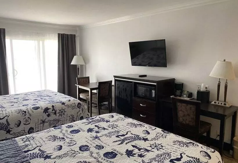 اتاق استاندارد با 2 تخت دوبل, Ocean Surf Inn & Suites