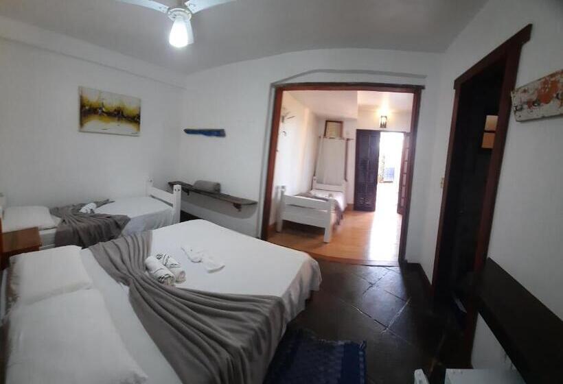 חדר סטנדרט לארבעה, Pousada Icthus