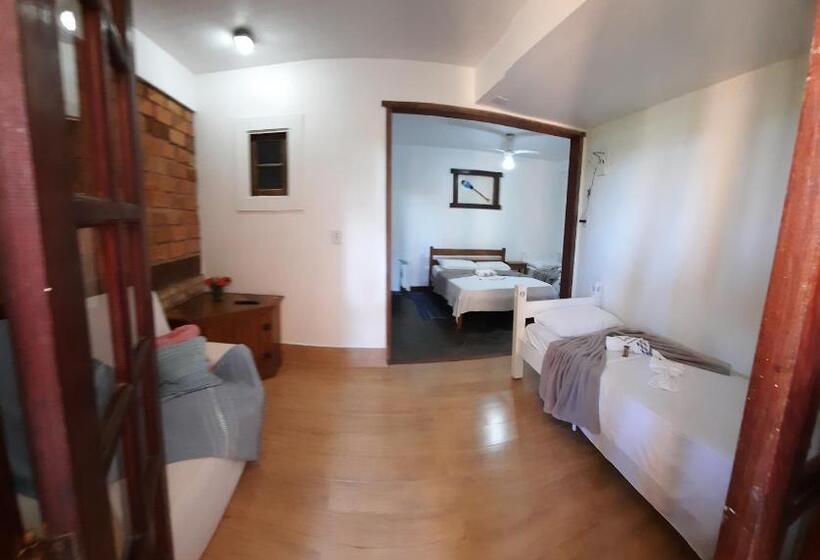 חדר סטנדרט לארבעה, Pousada Icthus