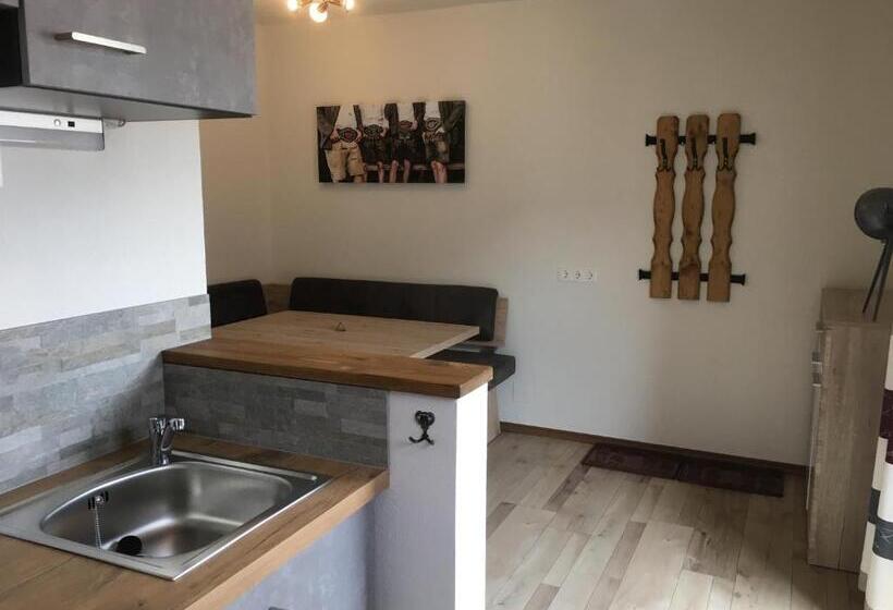 标准工作室带阳台, Haus Marjanne