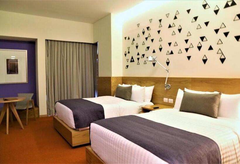 Номер Стандарт 2 Двуспальные Кровати, Mexico Plaza Queretaro