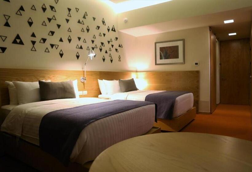 Номер Стандарт 2 Двуспальные Кровати, Mexico Plaza Queretaro