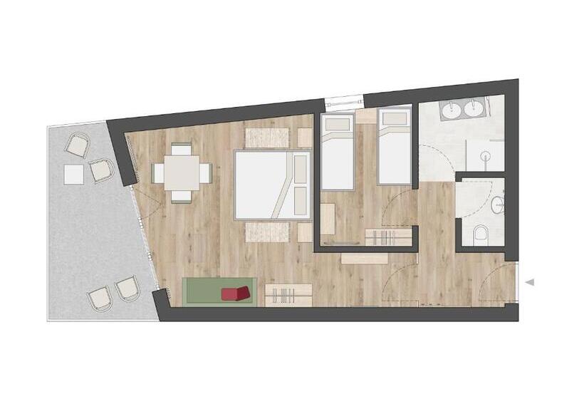 家庭间, Garni Hubertushof