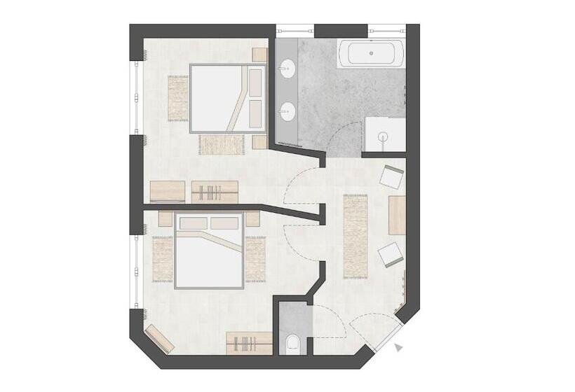 家庭间, Garni Hubertushof