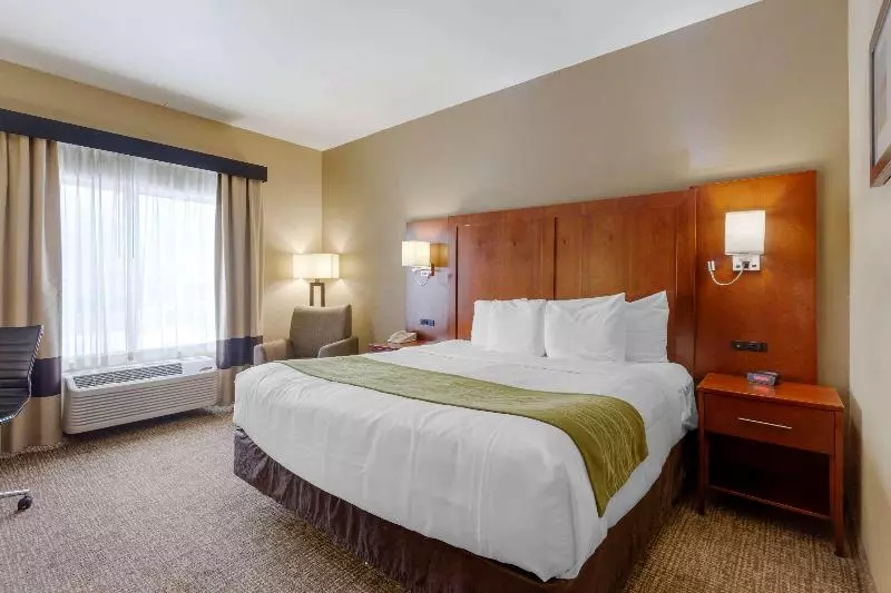 キングサイズベッドのスタンダードルーム, Comfort Inn & Suites Woods Cross  Salt Lake City North