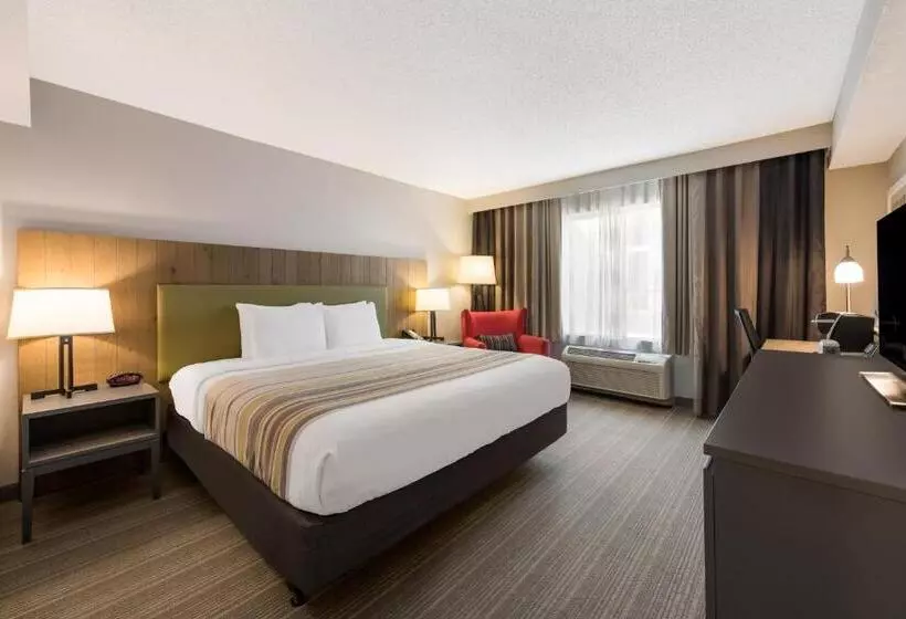 اتاق استاندارد با تخت بزرگ برای معلولان, Country Inn & Suites By Radisson, Wichita East, Ks