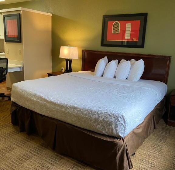 غرفة قياسية سرير ملكى لذوى الإحتياجات الخاصة, Suburban Studios Auburn Hills   Detroit